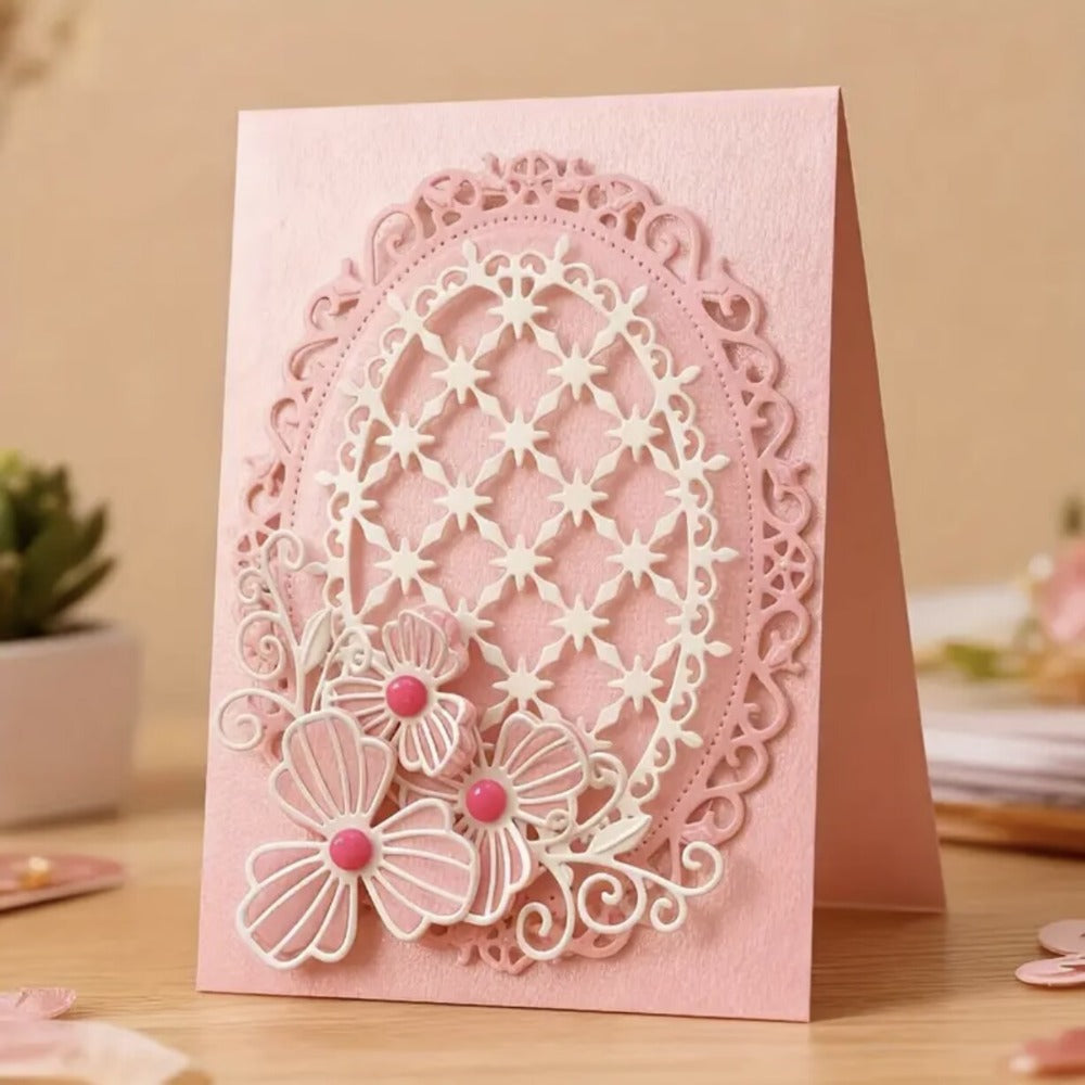 Lace Openwork Border Metal Cutting Dies