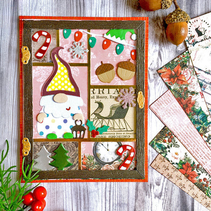 Insects Collection Album Frames Metal Cutting Dies