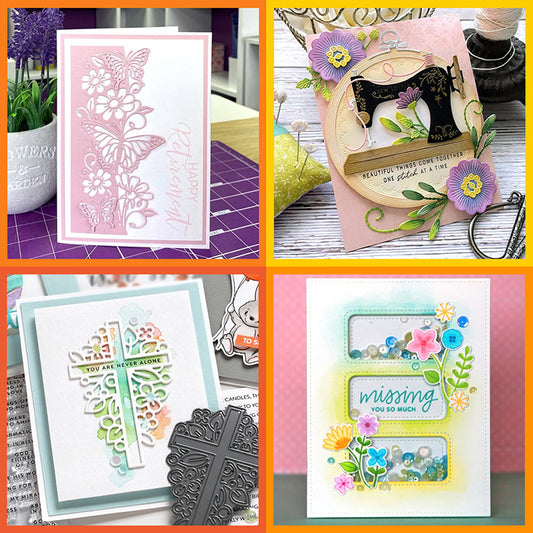 Memorycraftmall Bundle With 4 Cutting Dies