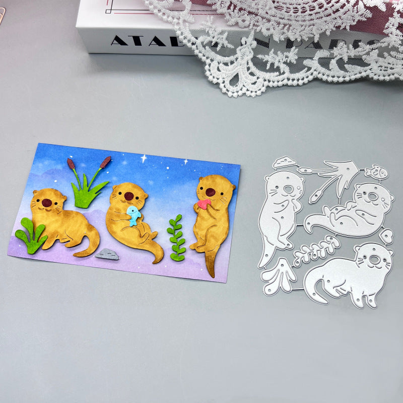 Three Otters Metal Cutting Dies