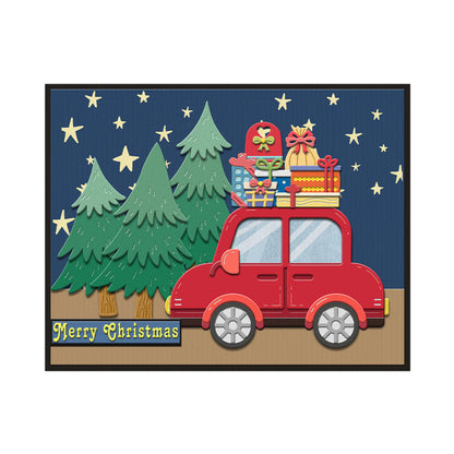 Christmas Trees and Cars Metal Cutting Dies