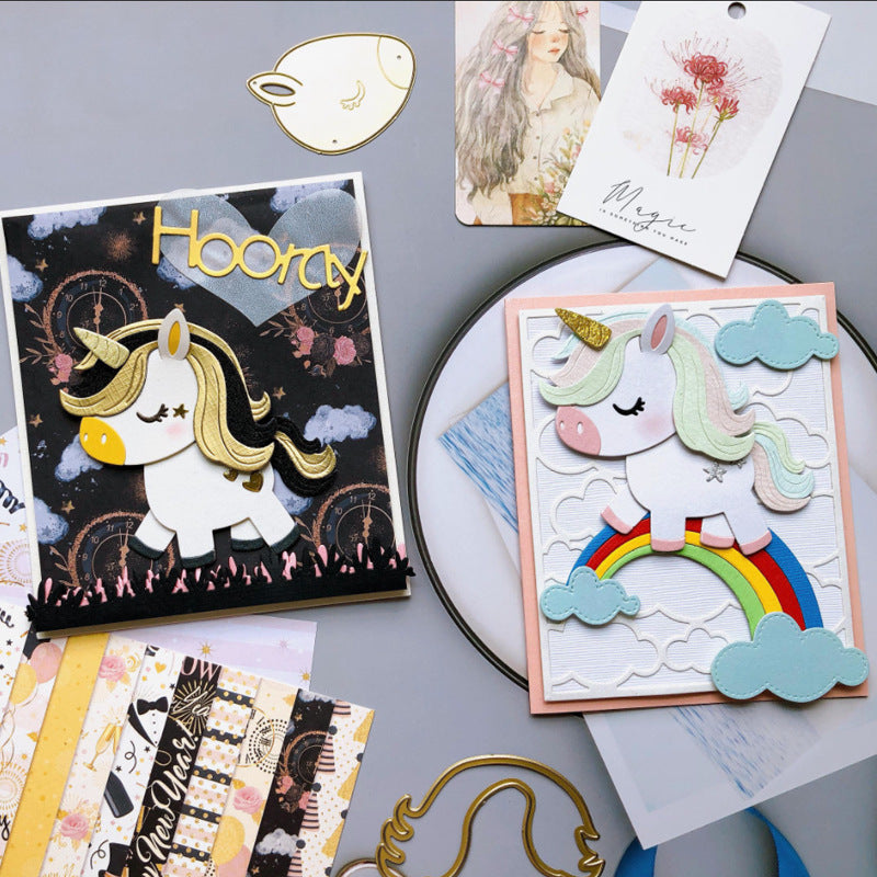Cute Unicorn Metal Cutting Dies
