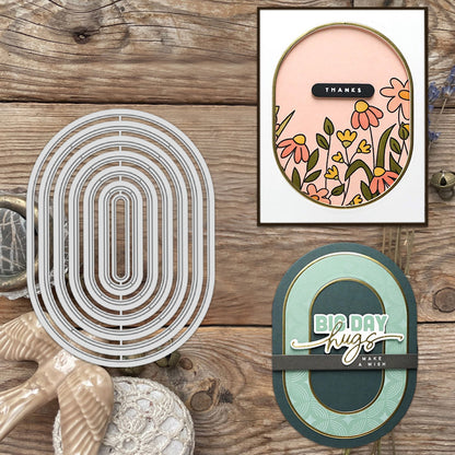 Oval Border Metal Cutting Dies