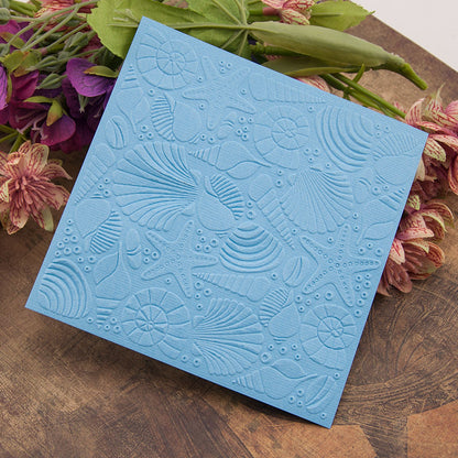 Marine Life Plastic Embossing Folder