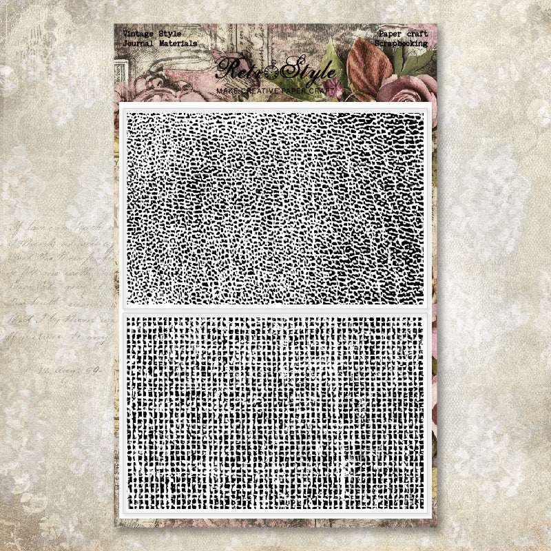 Retro Style DIY Scrapbook Clear Stamps
