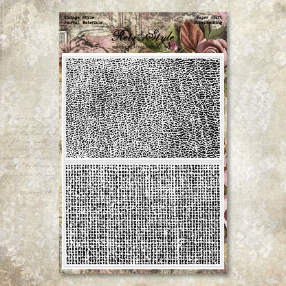Retro Style DIY Scrapbook Clear Stamps