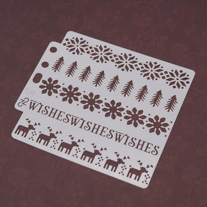 Christmas Decoration Hollow Stencil