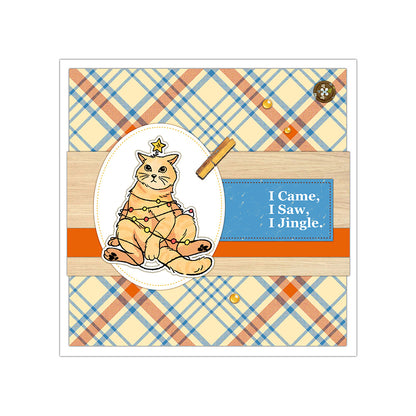 Sweater Kitten Dies & Stamps Set