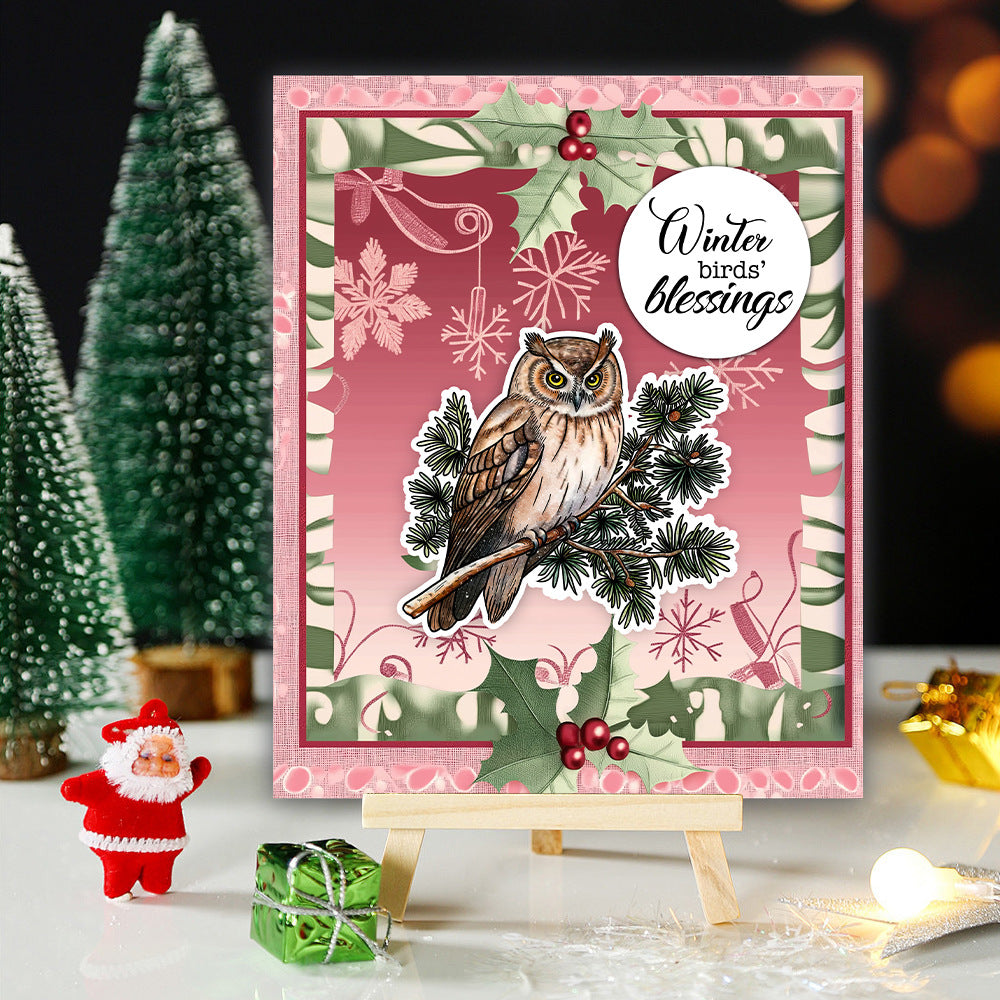 Christmas Birds Clear Stamps