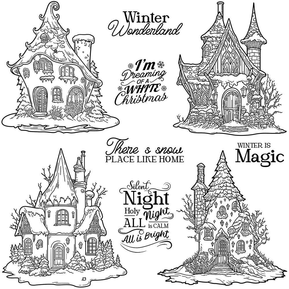 Gothic Castle Clear Stamps