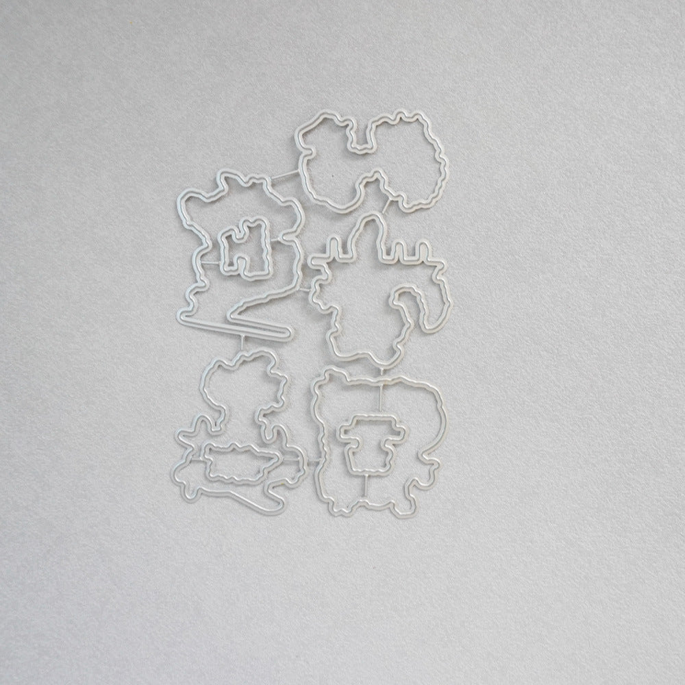 Carefree Puppies Dies & Stamps Set