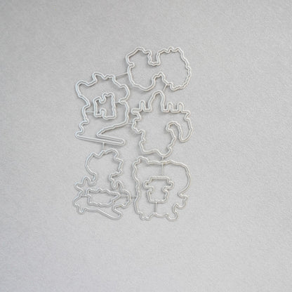 Carefree Puppies Dies & Stamps Set