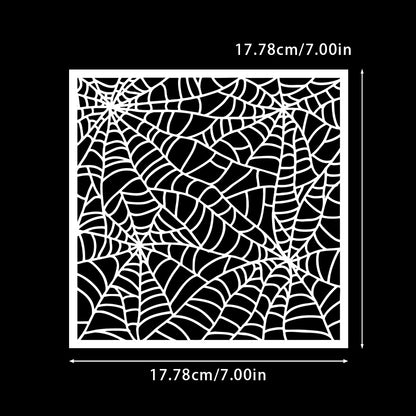Spiderweb Pattern DIY Painting Hollow Stencil
