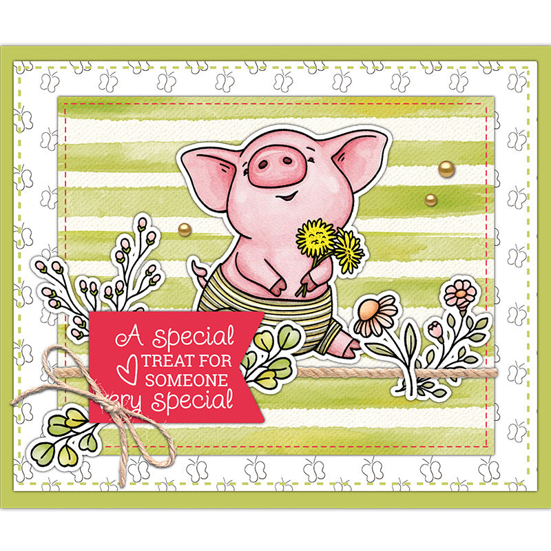 Easter Animal Series Dies & Stamps Set