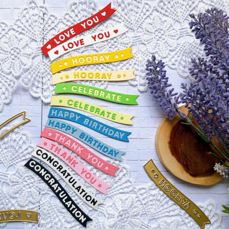 Blessing Words Metal Cutting Dies