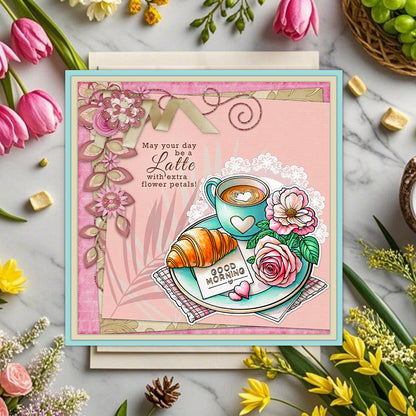 Festival Afternoon Tea Clear Stamps
