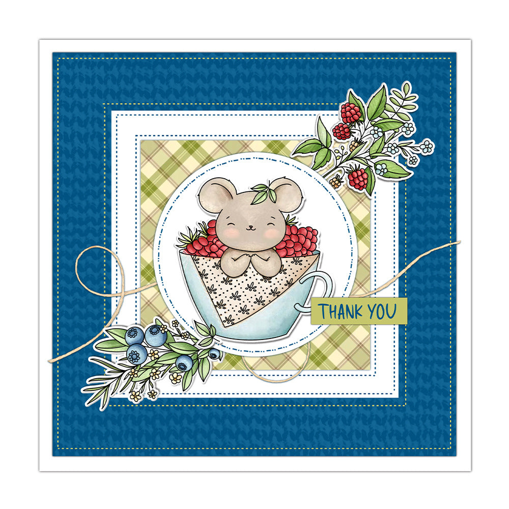 Teacup Animals Clear Stamps