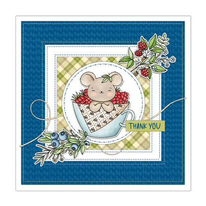 Teacup Animals Clear Stamps