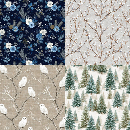 24PCS 6" Conifer Scrapbook Paper & Cardstock