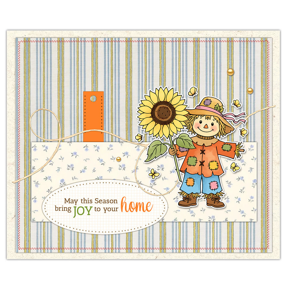 Cute Scarecrow Dies & Stamps Set