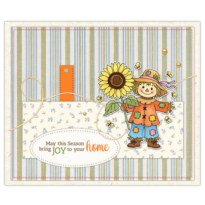 Cute Scarecrow Dies & Stamps Set