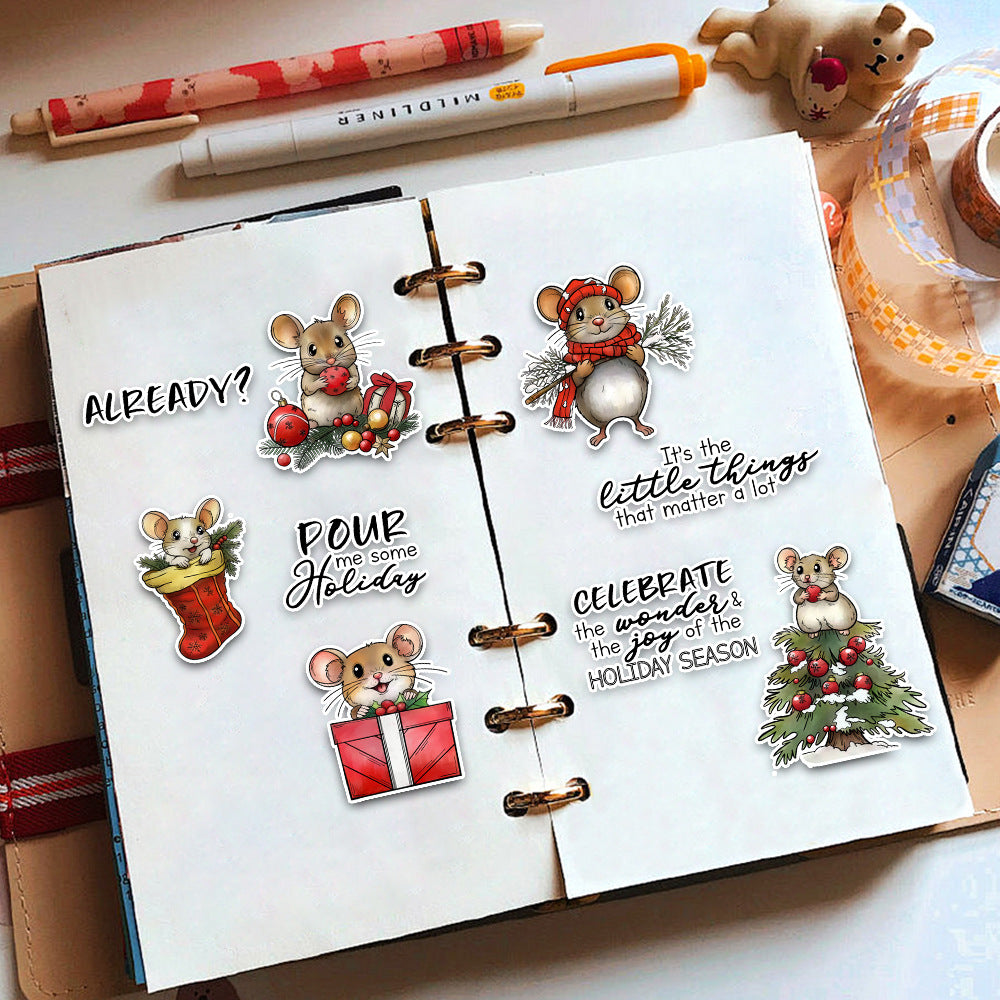 Cute Mouse Dies & Stamps Set