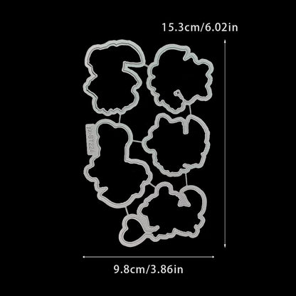 Valentine's Day Raccoon Dies & Stamps Set