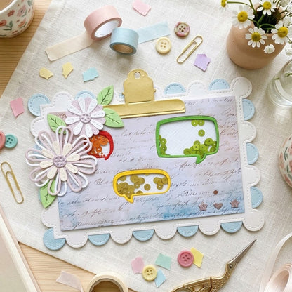 Speech Bubble Metal Cutting Dies