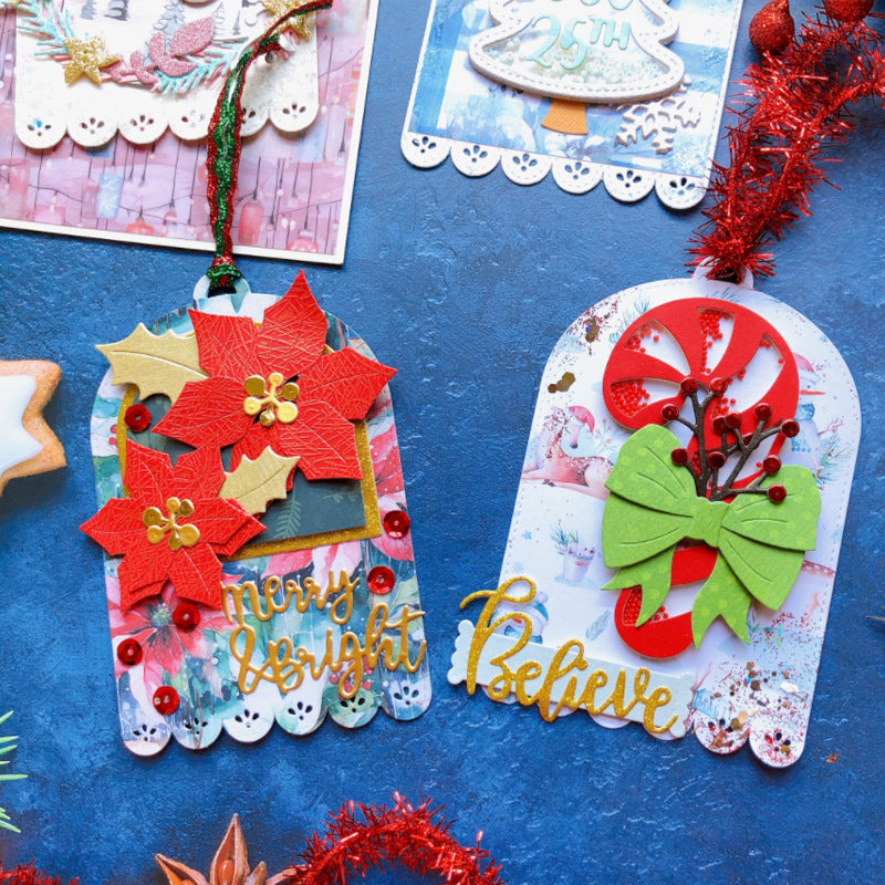 Christmas Tags Metal Cutting Dies