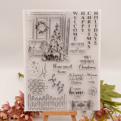 Christmas Decorations Clear Stamps