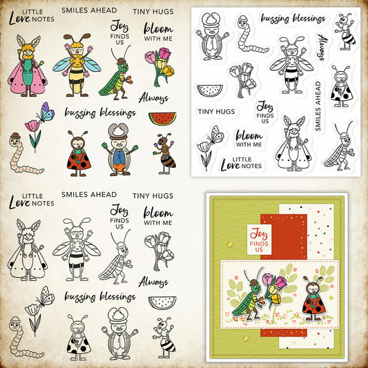 The World of Insects Clear Stamps
