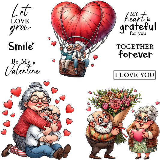 Valentine's Day Theme Clear Stamps