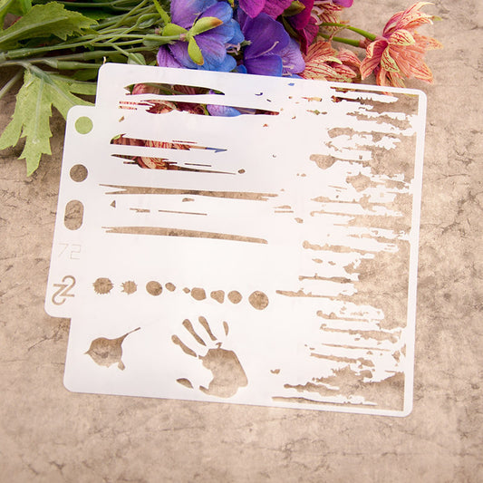 DIY Painting Scrapbook Hollow Stencil