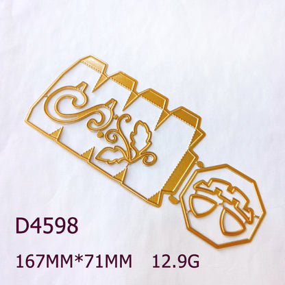 Halloween Pumpkin Gift Box Metal Cutting Dies