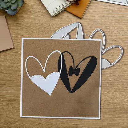 Double Heart Metal Cutting Dies