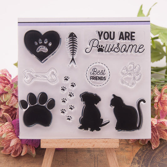 Kittens and Puppies Clear Stamps