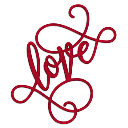 "Love" Words Metal Cutting Dies