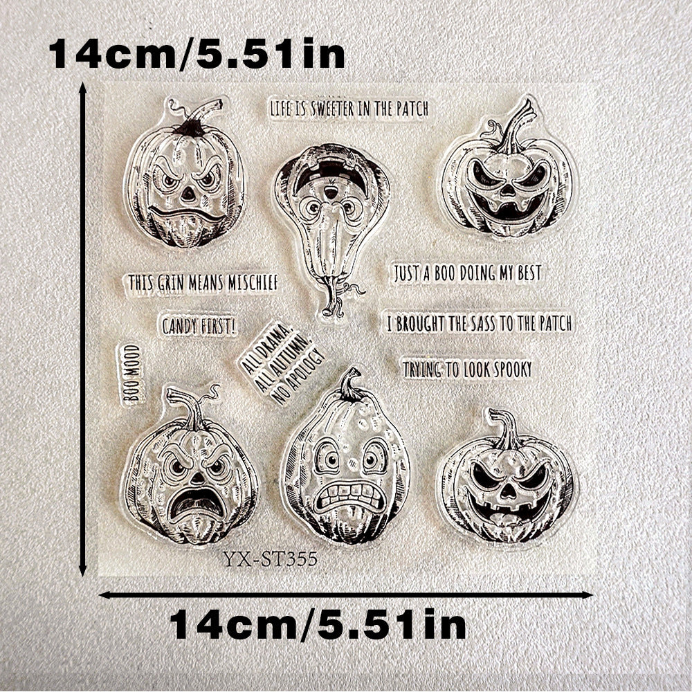 Funny Pumpkins Dies & Stamps Set