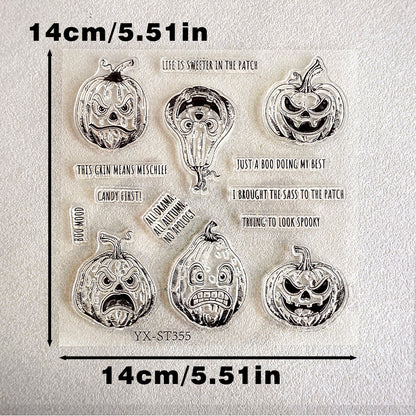 Funny Pumpkins Dies & Stamps Set