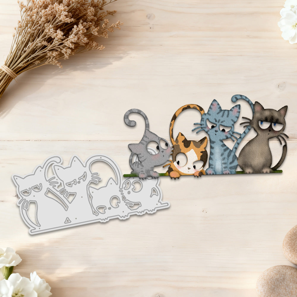 Cute Cats Metal Cutting Dies