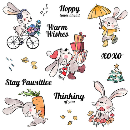Happy Rabbit Dies & Stamps Set
