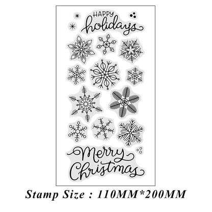 Winter Snowflakes Series Dies & Stamps Set