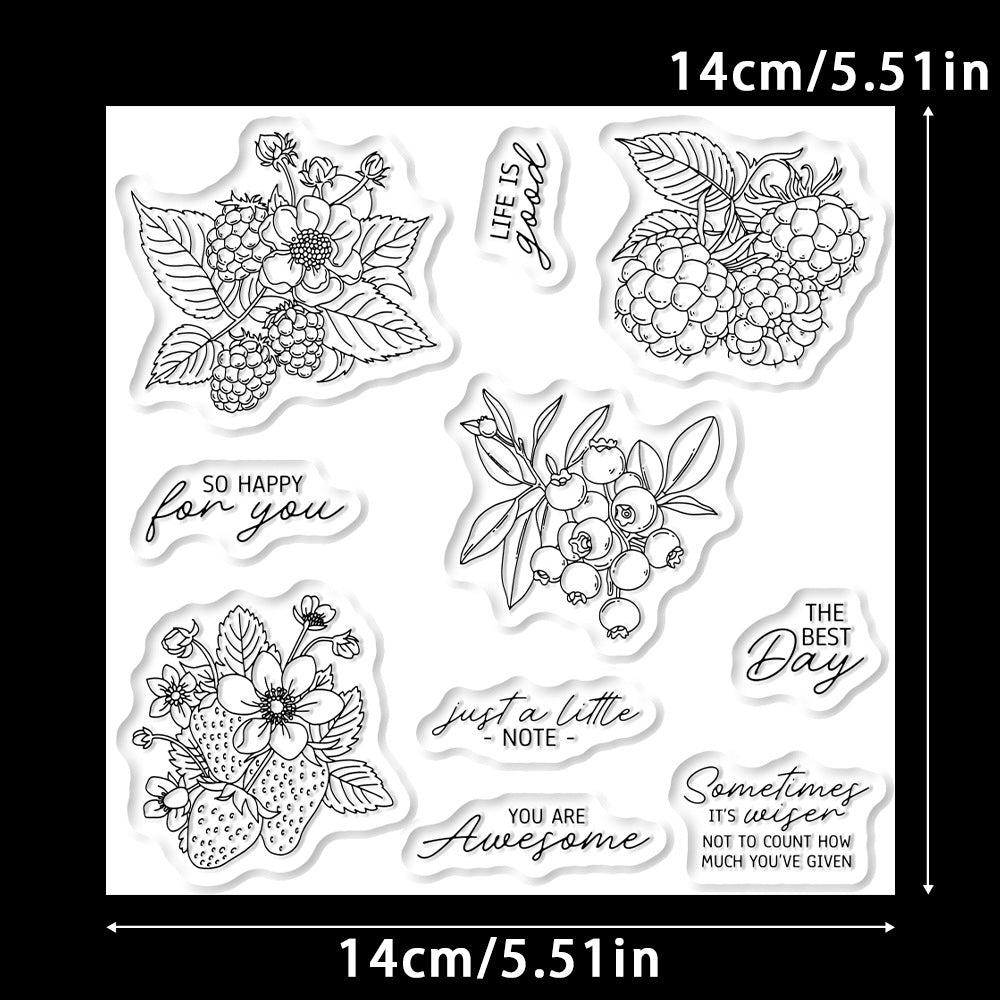 Berries Clear Stamps