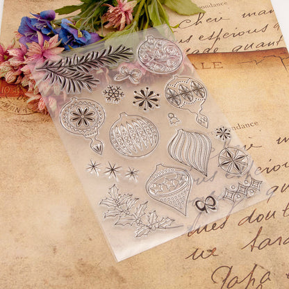 Christmas Decorative Clear Stamps