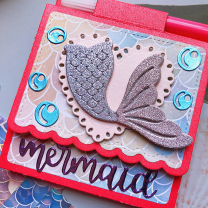 Mermaid Tail Metal Cutting Dies