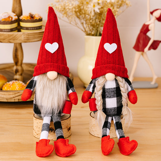 Christmas Gnome Plush Doll Decorations