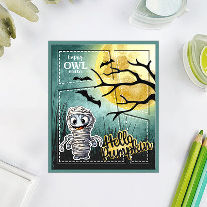 Halloween Monsters Dies & Stamps Set