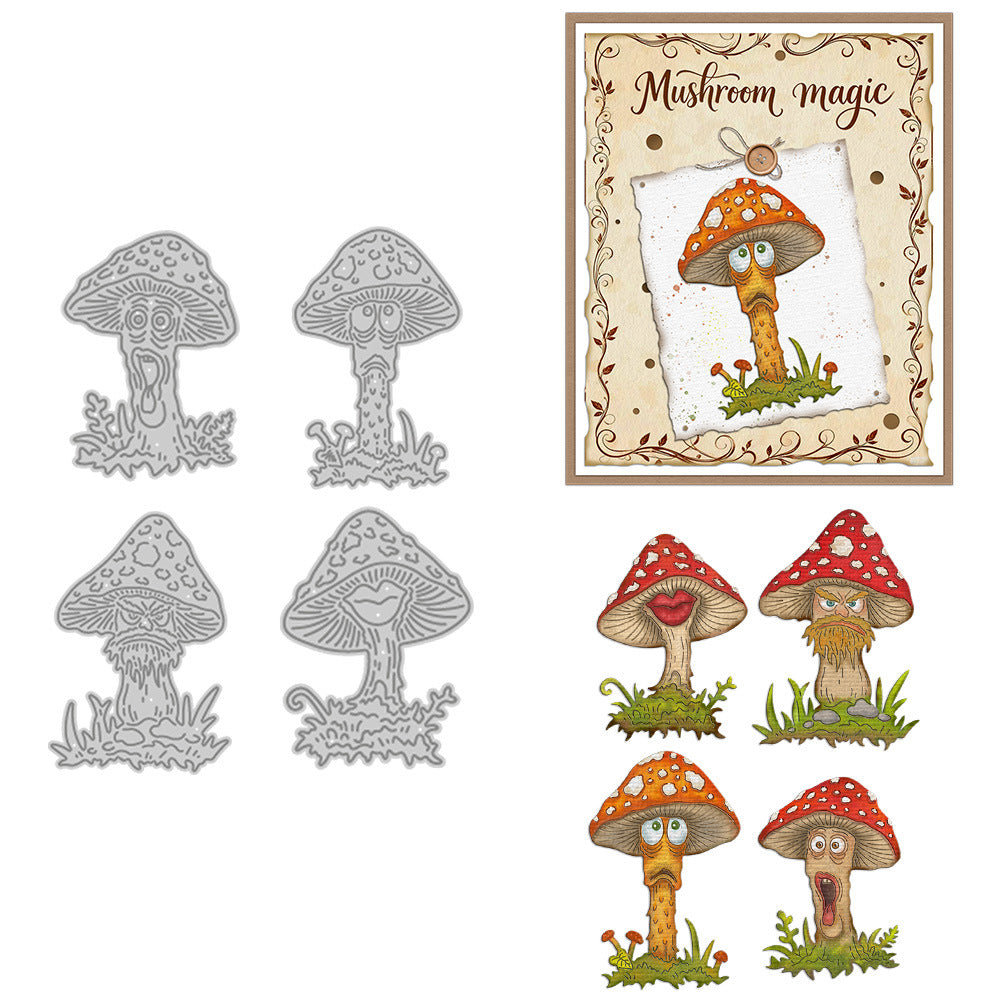 Funny Mushroom Metal Cutting Dies