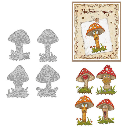 Funny Mushroom Metal Cutting Dies