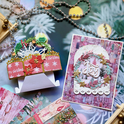 Christmas Wreath Metal Cutting Dies